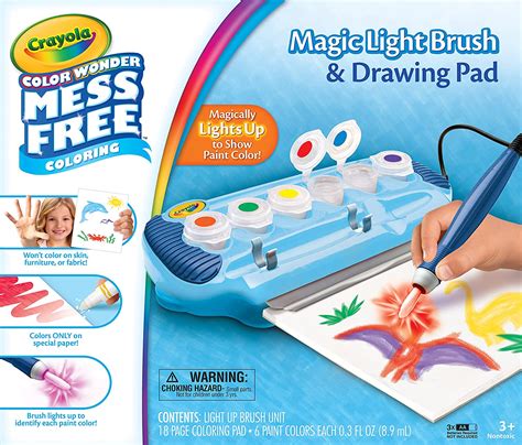Take your coloring to the next level with Color Wonder Magic Light Rush